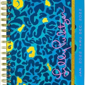 Lilly Pulitzer Large 2022 Planner Weekly & Monthly “My Favorite Spots”